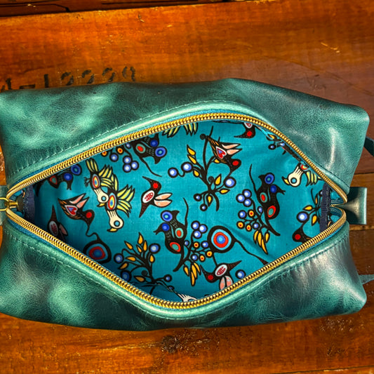 'Vaquero' Leather Dopp Bag