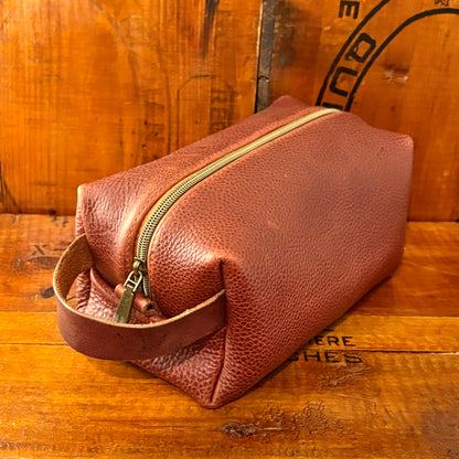 Leather Dopp Bag