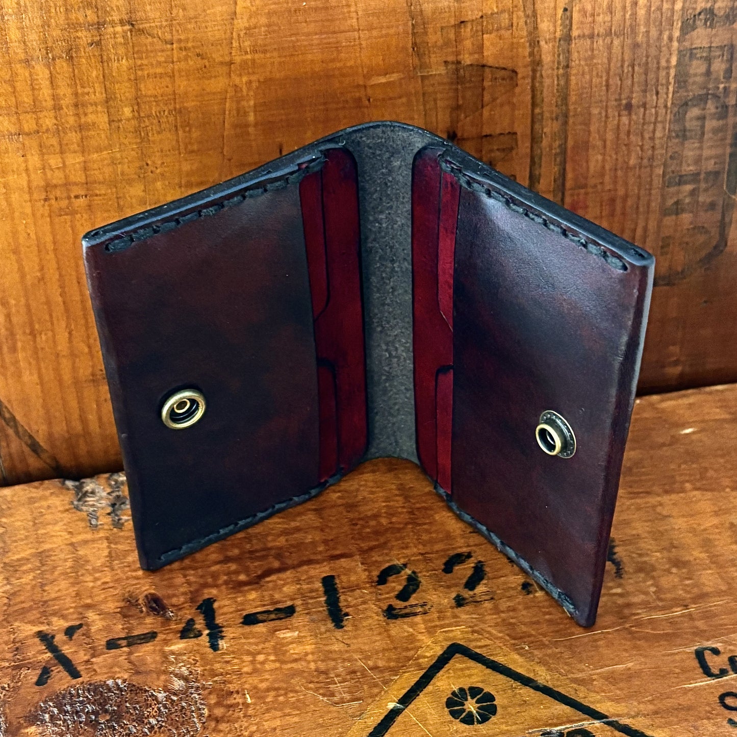 Folding Snap Cardholder