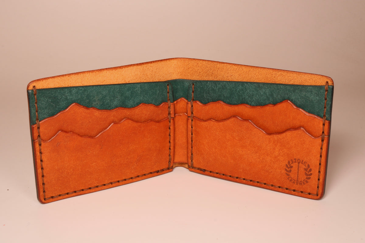 Mountain Landscape Bifold Wallet - Pueblo