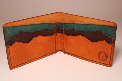 Mountain Landscape Bifold Wallet - Pueblo
