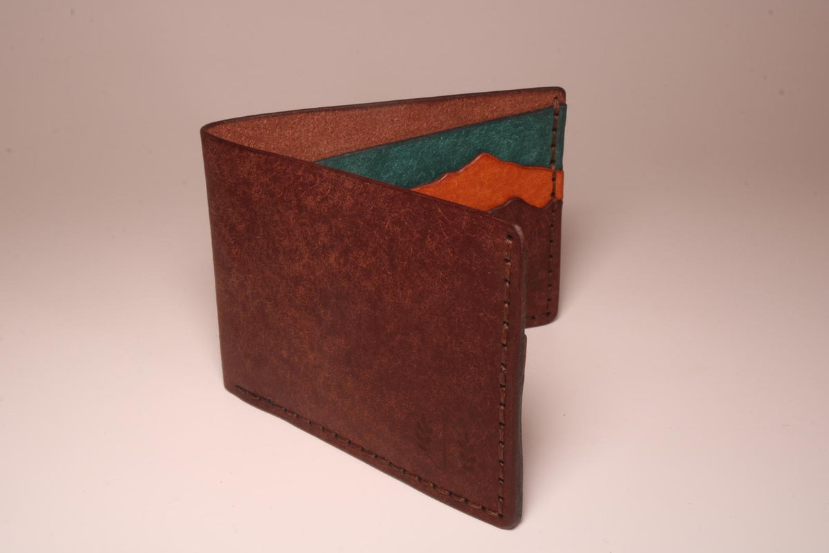 Mountain Landscape Bifold Wallet - Pueblo