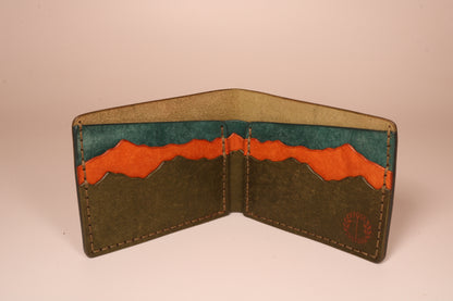 Mountain Landscape Bifold Wallet - Pueblo