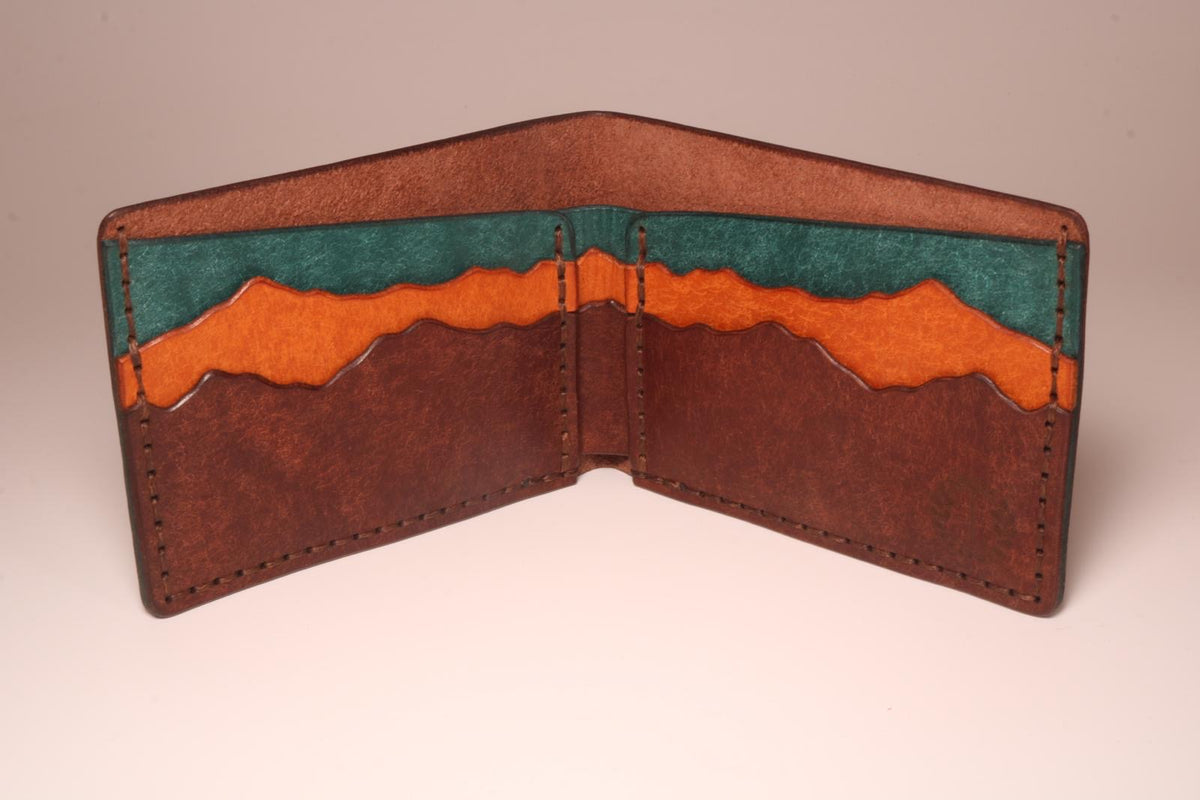 Mountain Landscape Bifold Wallet - Pueblo