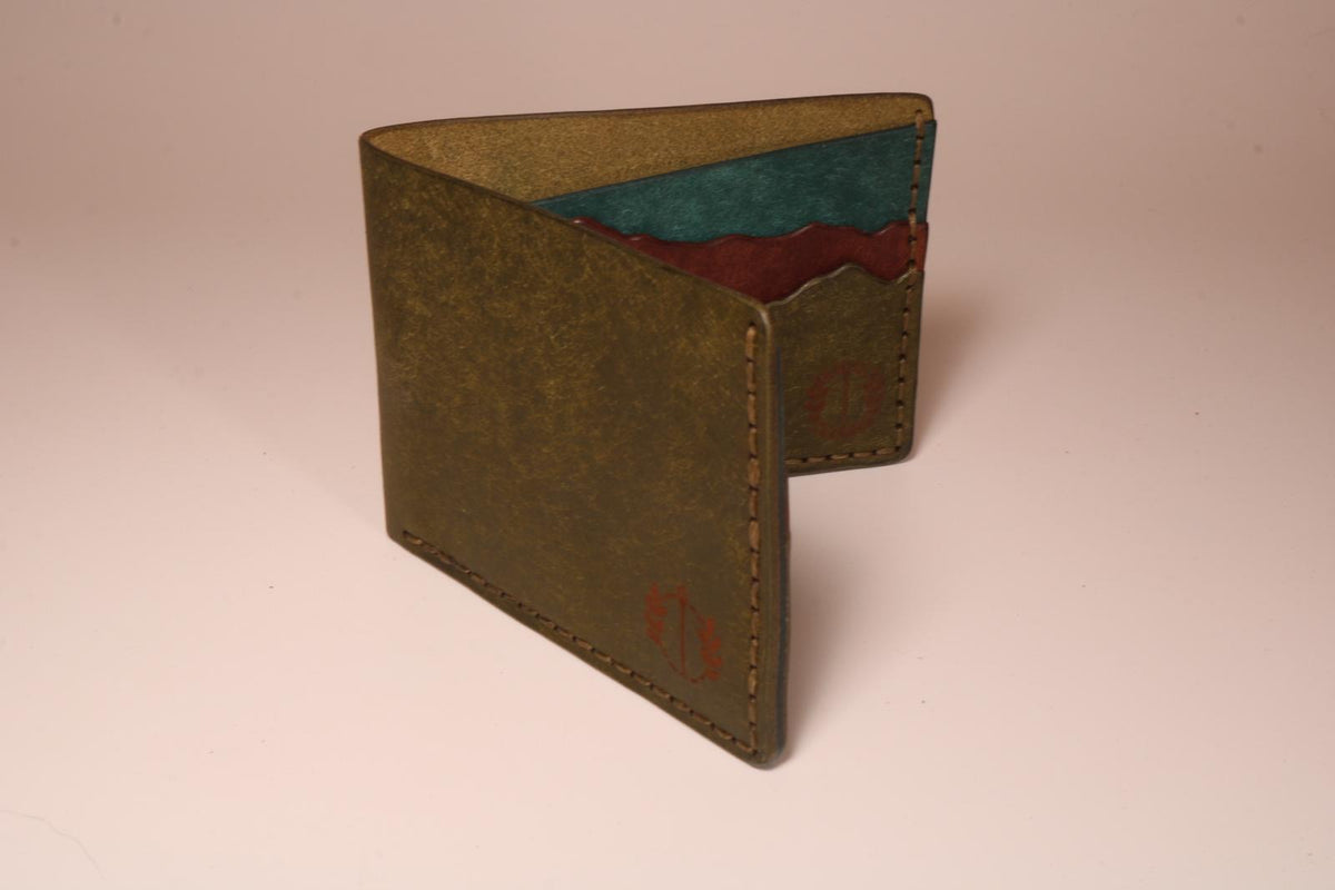 Mountain Landscape Bifold Wallet - Pueblo