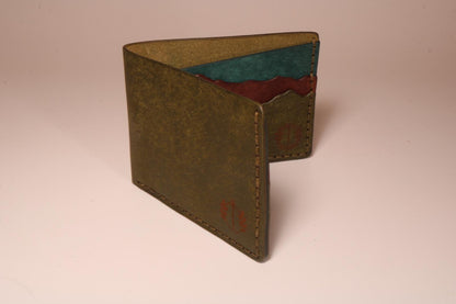 Mountain Landscape Bifold Wallet - Pueblo