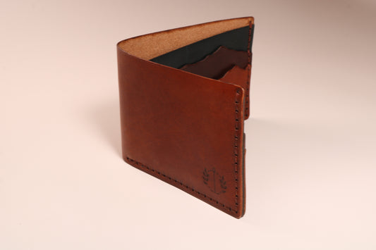 Mountain Landscape Bifold Wallet - Pompeii